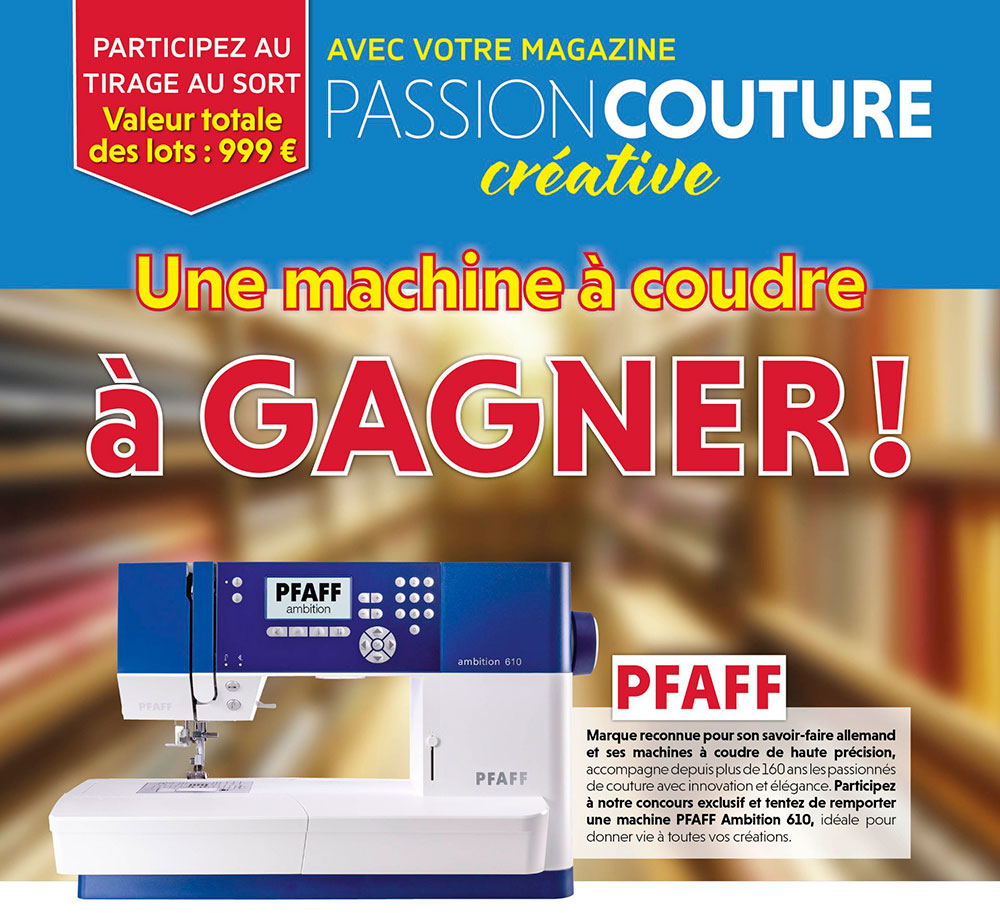 Visuel concours Pfaff 