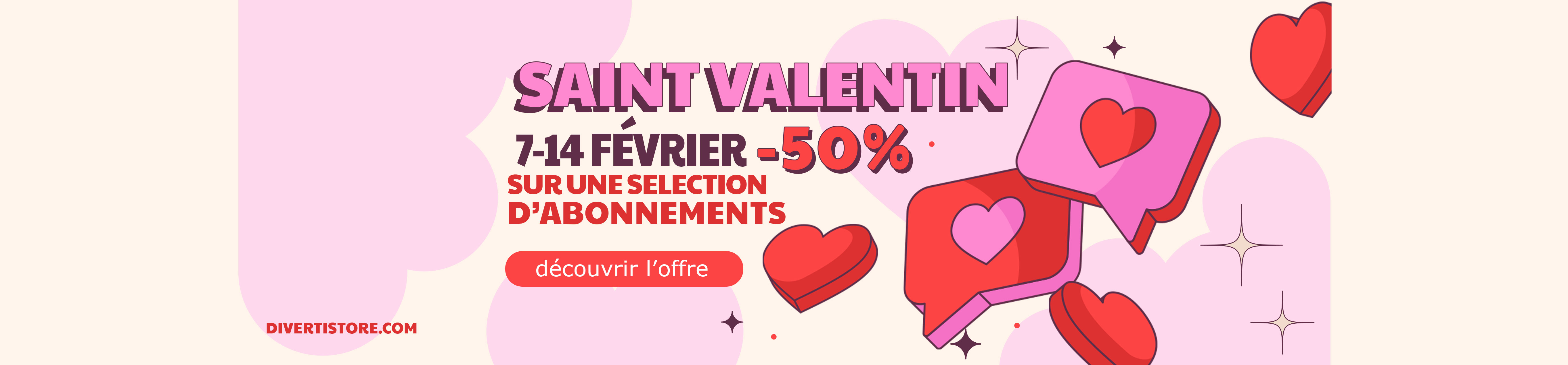 -50% sur une sélection d'abonnement Diverti Editions