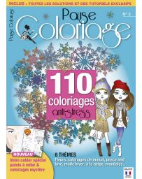 Pause Coloriage n°5 - 110 coloriages anti-stress