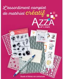 Assortiment complet de matériel créatif AZZA