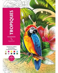 Coloriages mystères Tropiques - Charlotte Mendes, Gaëlle Junius, Laetitia Sala