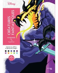Coloriages mystères Disney Créatures fantastiques - Alexandre Karam