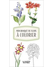 Mon bouquet de fleurs à colorier