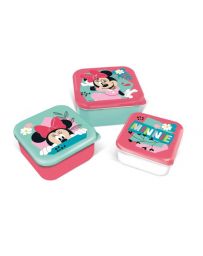 MINNIE - Boîtes à Snack - 3 pcs
