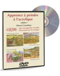 Apprenez à peindre à l'acrylique volume 1 – DVD