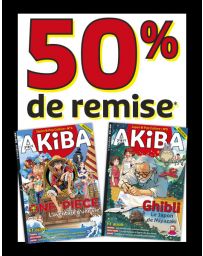 AKIBA - Abonnement 4 numéros avec 50% de remise