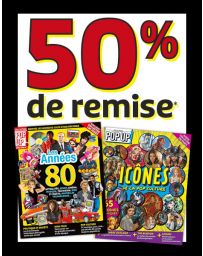 POP UP - Abonnement 4 numéros avec 50% de remise