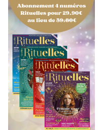 Abonnement au magazine Rituelles - 1 an - 4 numéros