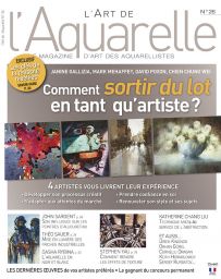 L'Art de l'Aquarelle n°26 - Comment sortir du lot en tant qu'artiste ?