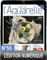 TELECHARGEMENT : L'Art de l'Aquarelle 55 en version numérique