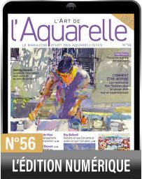 TELECHARGEMENT : L'Art de l'Aquarelle 56 en version numérique
