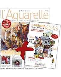 L'Art de l'Aquarelle n°17 + l'AGENDA 2013
