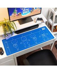 Tapis de bureau XL Astro Bot