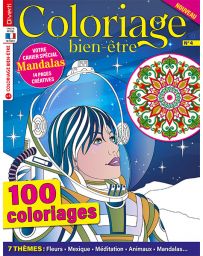 Coloriage Bien-Etre n°4 - 100 coloriages + un cahier Mandalas