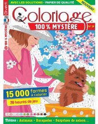 Coloriage 100% Mystère 28 - Thèmes : Animaux - Escapades - Surprises de saison