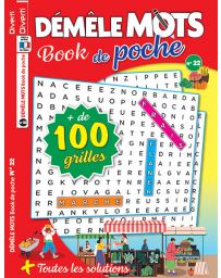 Démêle Mots Book de poche 22 avec plus de 100 grilles