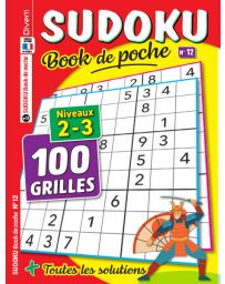 Sudoku Book de poche numéro 13 - Niveaux 2-3