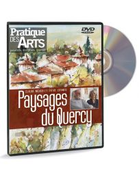 Paysages du Quercy - Aquarelle, gouache – DVD