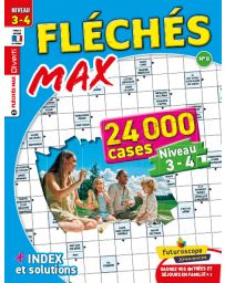 Fléchés Max n°8 - Grilles de niveau 3-4