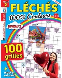 Fléchés 100% Couleurs n°2 – 100 grilles niveau 2