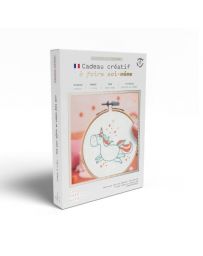 Kit Broderie décorative - Licorne