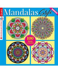 Mandalas Style n°2 - 100 motifs à colorier