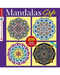 Mandalas Style n°8 - 100 motifs à colorier