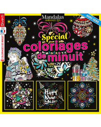 Spécial Coloriages de Minuit - Mandalas Ambiance Zen Hors-série n°1