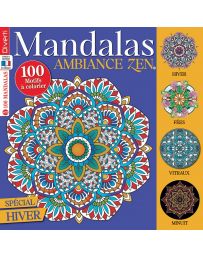 100 dessins à colorier - Mandalas Zen 12