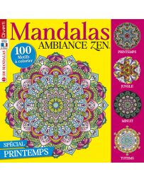Mandalas Ambiance Zen 13 - 100 motifs à colorier