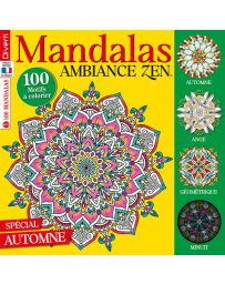 Mandalas Zen 11 - Spécial coloriages Automne