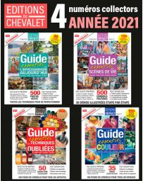 Collection 2021 complète - Editions du Chevalet - du numéro 2 au numéro 5