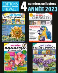 Collection 2023 complète - Editions du Chevalet - Numéros 10, 11, 12 et hors-série n°1