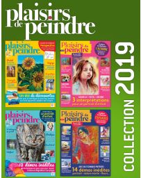 Collection 2019 complète - Plaisirs de Peindre : 4 numéros collectors