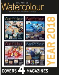 4 Magazines The Art of Watercolour - Discount Collection YEAR 2018