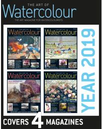 4 Magazines The Art of Watercolour - Discount Collection YEAR 2019
