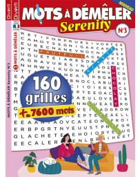 160 grilles de Mots à Démêler Serenity 3