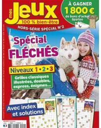 Mes jeux 100% Bien-Etre Spécial Fléchés - Hors-série spécial 02 - Hiver 2024