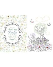 Mon coloriage romantique - Jardin secret