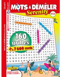 Mots à Démêler Serenity 21 - Plus de 7600 mots à découvrir