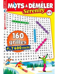 Mots à Démêler Serenity 11 - 160 grilles - Plus de 7600 mots à découvrir