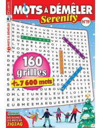 Mots à Démêler Serenity 19 - Plus de 7600 mots à découvrir