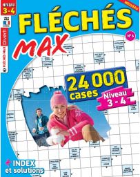 Fléchés Max n°6 - Grilles de niveau 3-4