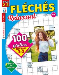 Magazine Fléchés Relaxant 8 - 100 grilles Niveau 2-3