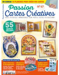 Passion Cartes Créatives 67 - 16 planches en cadeau