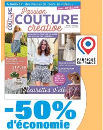 Abonnement 1 AN à -50% - Passion Couture créative