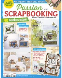 Passion Scrapbooking 93 - 40 modèles inédits - Scrap européen, américain, clean & simple, free