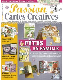 Passion Cartes Créatives n°39 - Vos cartes pour les fêtes de famille