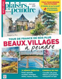 Peindre les plus beaux villages de France - Plaisirs de peindre HS 33