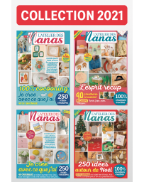 Collection 2021 complète - L'ATELIER des NANAS : 4 numéros collectors